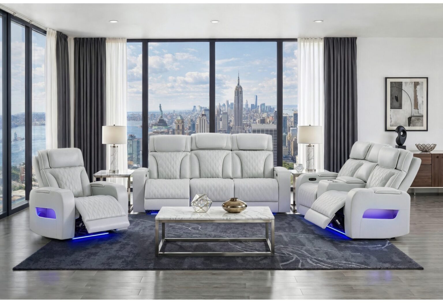 Layla Leather reclining collection