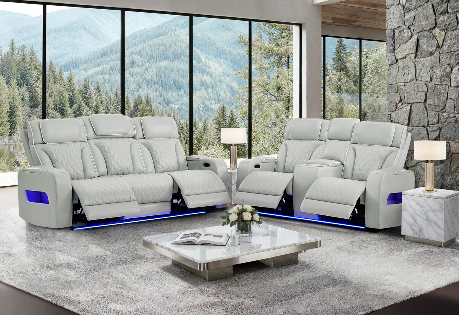 Layla Leather reclining collection